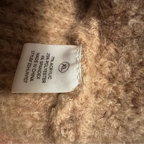 Fashion Nova Under Wraps Rib Knit Sweater mocha Knit Cardigan - Picture 5 of 5